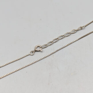 47cm Box Chain in Silver S925 2.02g