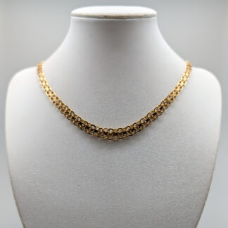 44.5cm Graduated X-Chain in Gold 18K 17.17g