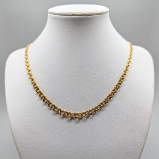 50.5cm Graduated Bismarck Chain in Gold 18K 15.17g