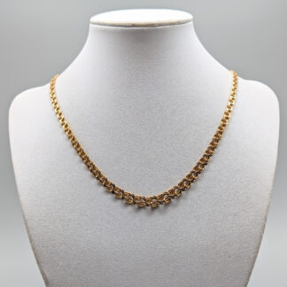 46cm Graduated Bismarck Chain in Gold 18K 15.75g