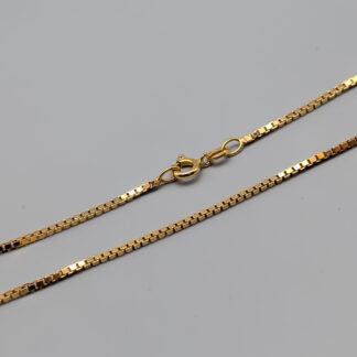 38.5cm Balestra Box Chain in Gold 18K 5.82g