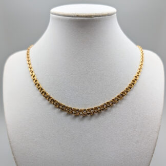 45cm Graduated Bismarck Chain in Gold 18K 14.4g