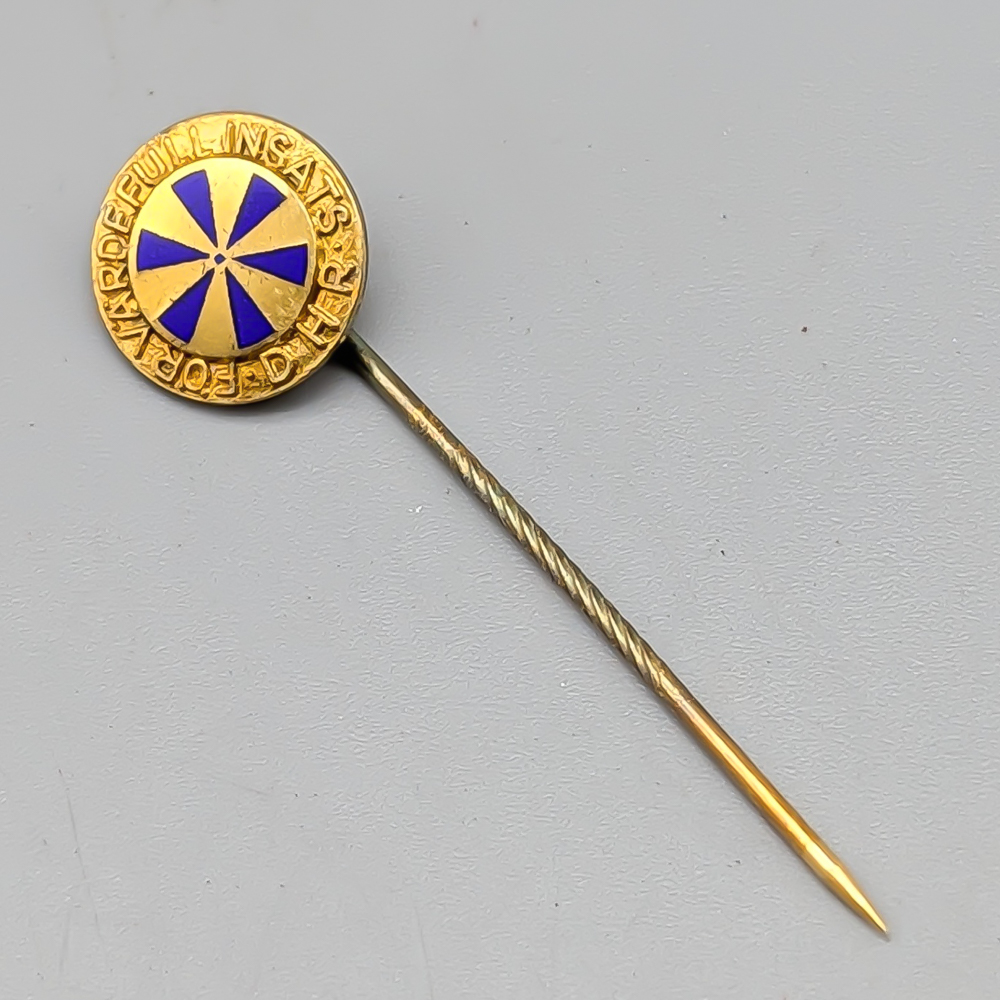 Tie Pin in Gold-Plated Silver S925 1.42g 43mm
