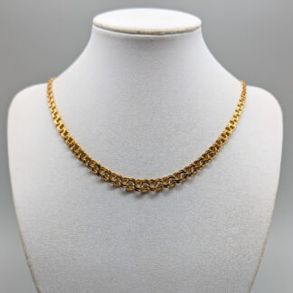 45.5cm Graduated Bismarck Chain in Gold 18K 18.98g