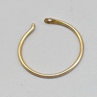Single Earring in Gold-Plated Silver S925 0.15g 12mm