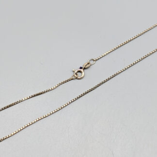 46cm Box Chain in Silver S925 3.12g