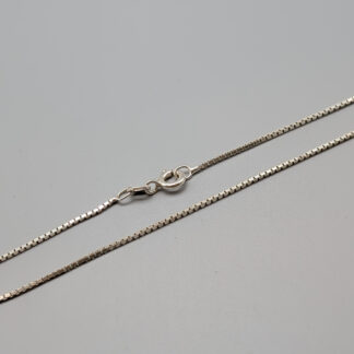 38.5cm Box Chain in Silver S925 2.46g