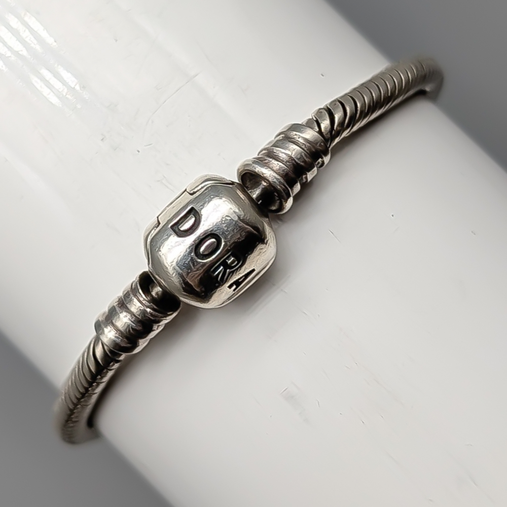 19cm Pandora Charm Bracelet in Silver S925 12.96g - Image 2