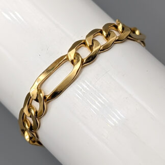 21cm Figaro Chain in Gold 18K 7.49g