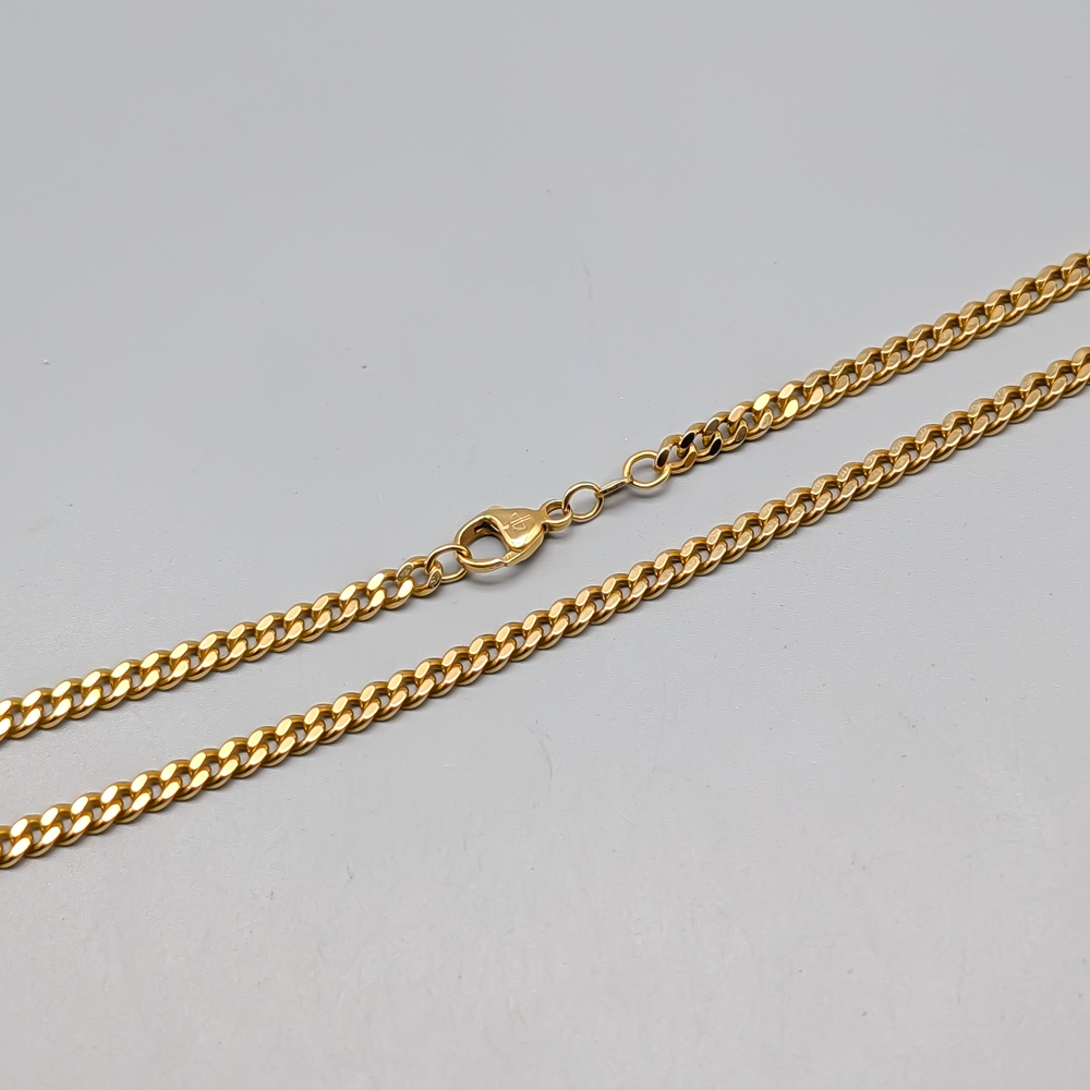 54.5cm Balestra Curb Chain in Gold 18K 31.81g - Image 2