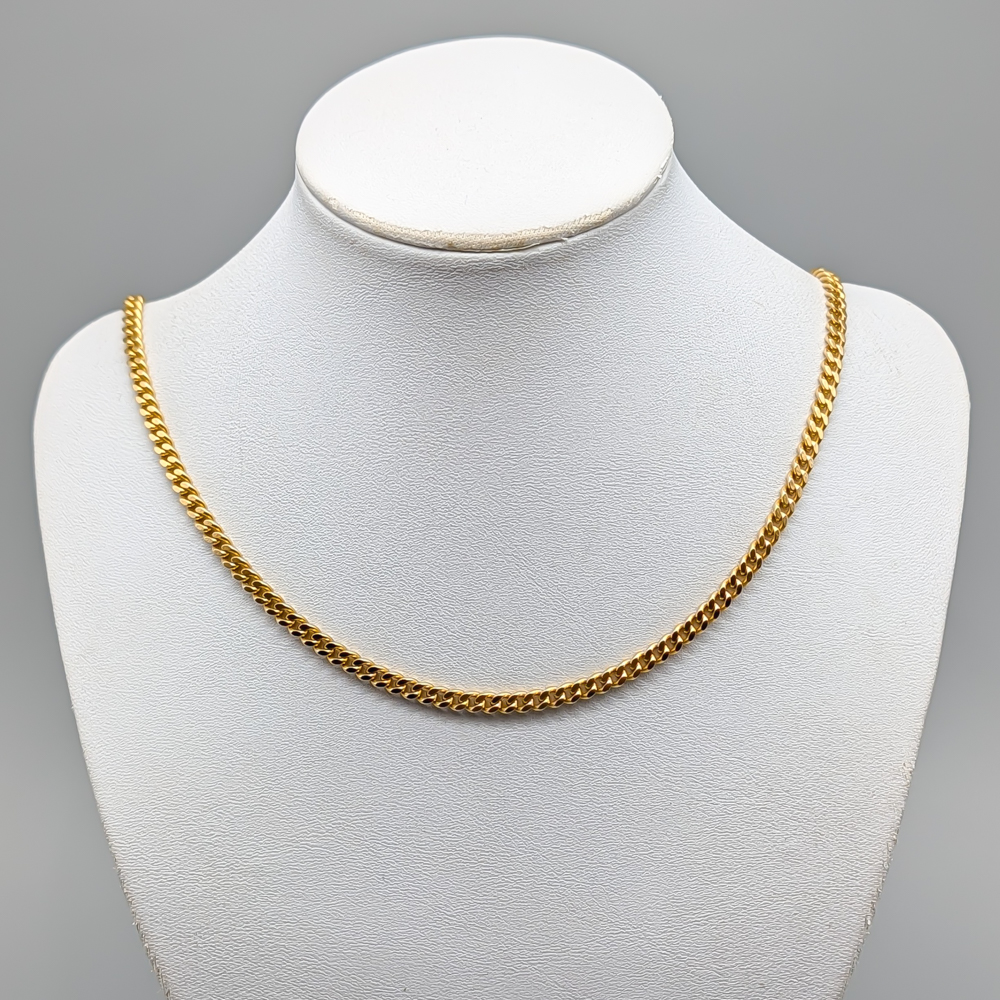 54.5cm Balestra Curb Chain in Gold 18K 31.81g