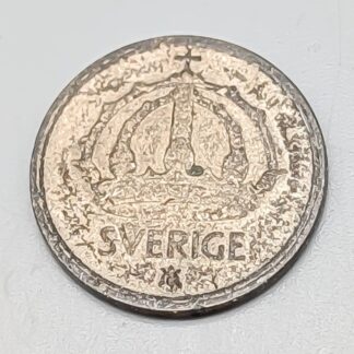 25 öre Sweden 1943 S400 2.31g 17mm