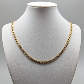 52.5cm Curb Chain in Gold 18K 26.7g