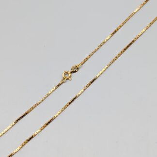 38cm Balestra Box Chain in Gold 18K 4.26g