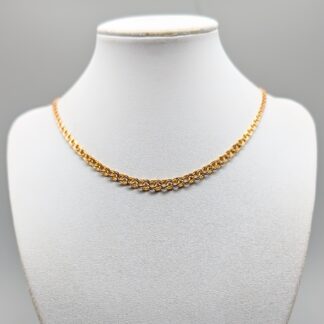 42.5cm Graduated Bismarck Chain in Gold 18K 9.87g