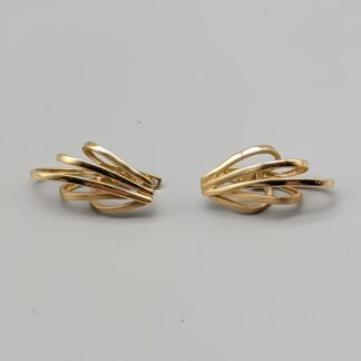 Earrings in Gold 14K 9.98g 33mm