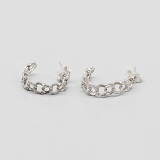 Hoops in Silver Bismarck S830 2.16g 20mm