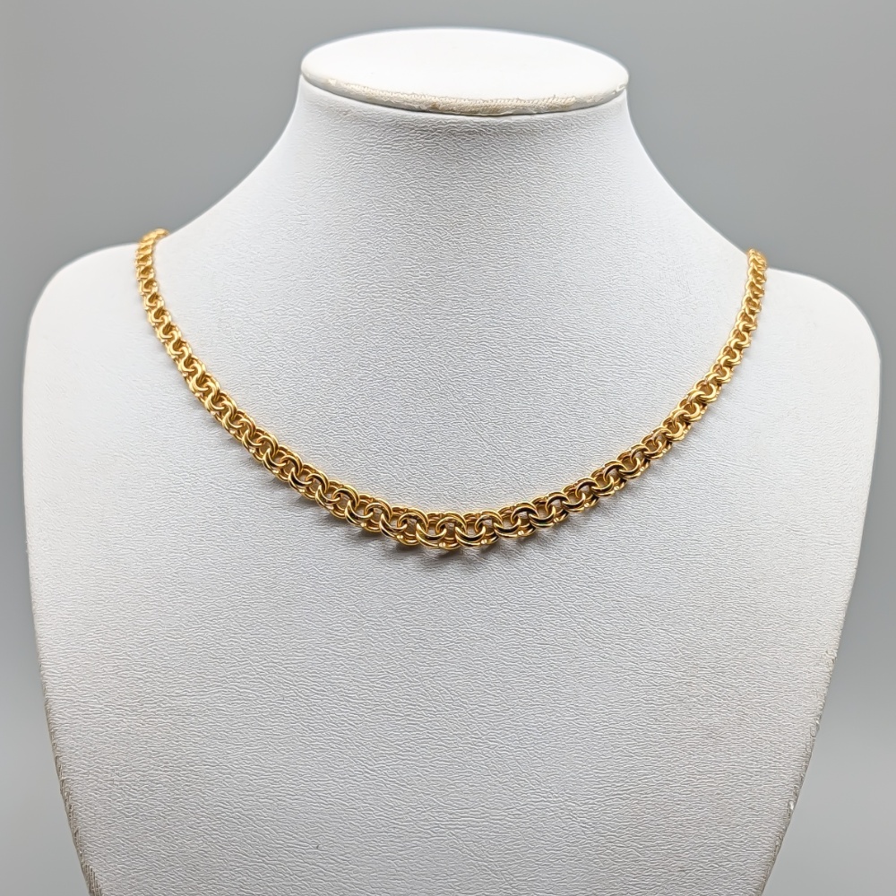 42.5cm Graduated Bismarck Chain in Gold 18K 20.13g