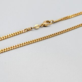 46cm Balestra Curb Chain in Gold 18K 16.22g