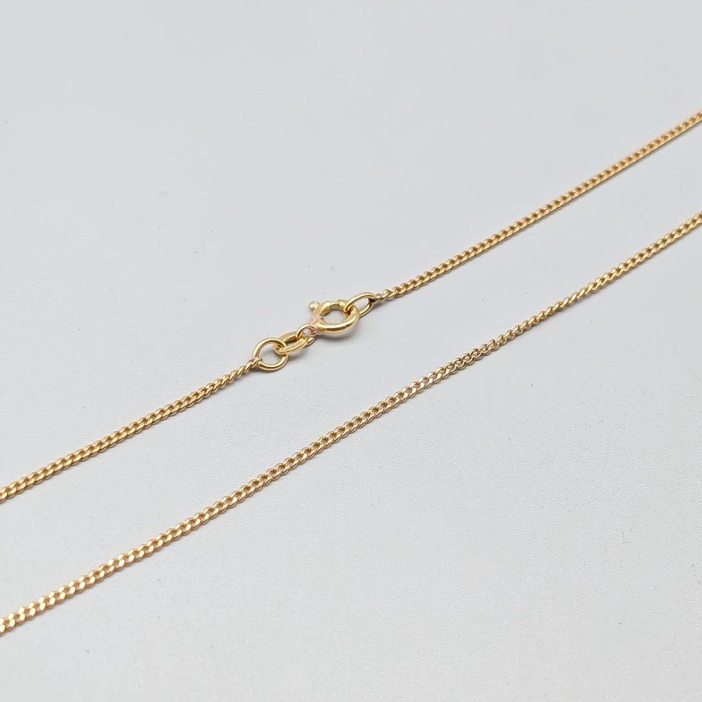 48.5cm Curb Chain in Gold 18K 4.29g