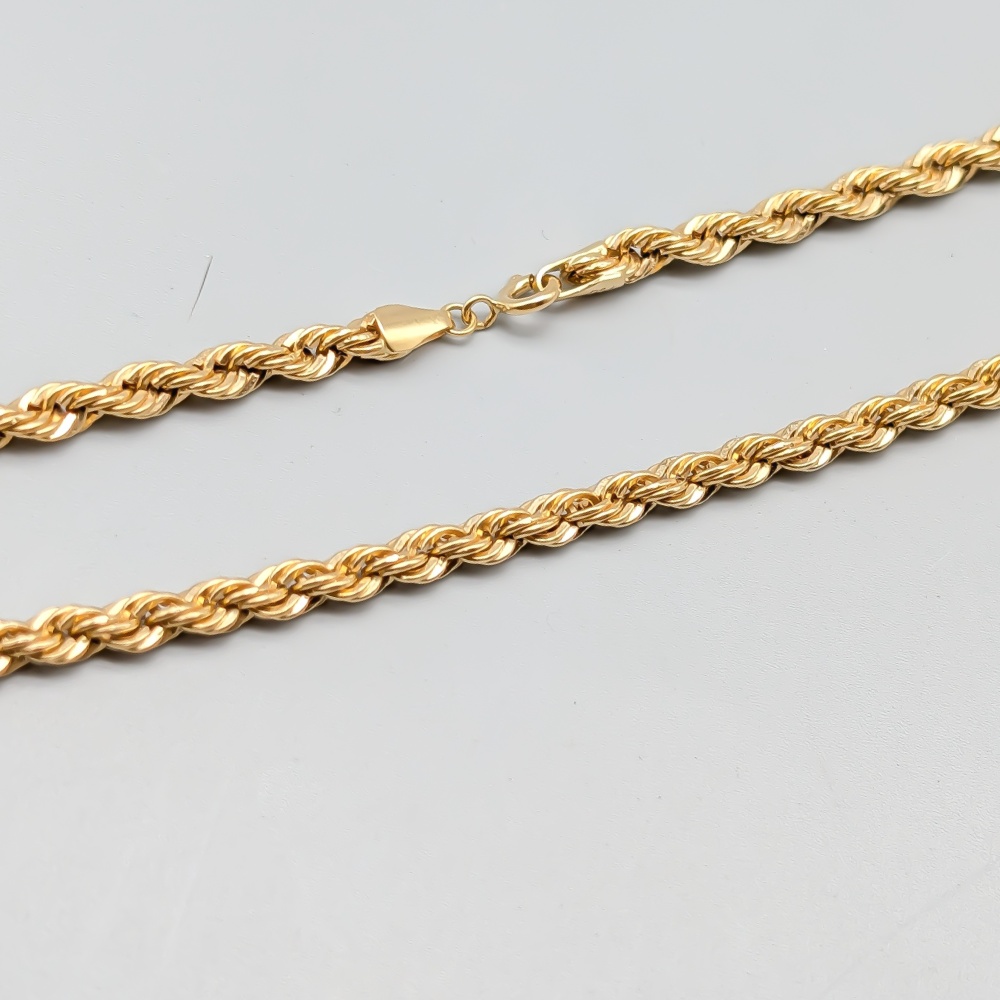 52cm Rope Chain in Gold 18K 8.34g