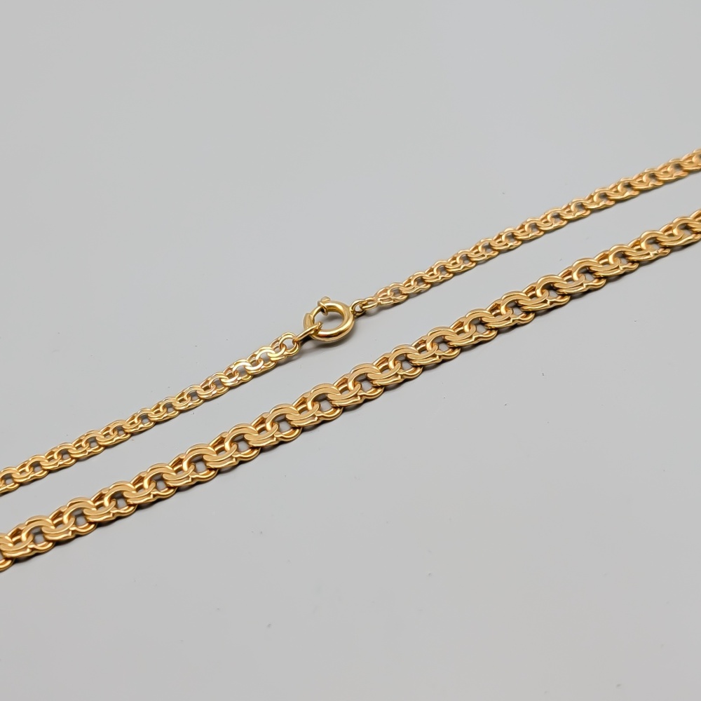 47cm Graduated Bismarck Chain in Gold 18K 14.96g - Image 2