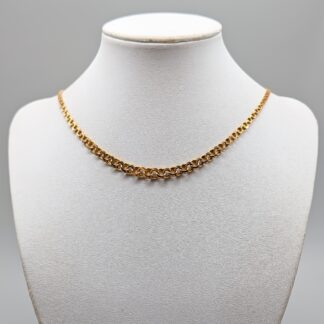 44.5cm Graduated Bismarck Chain in Gold 18K 9.46g