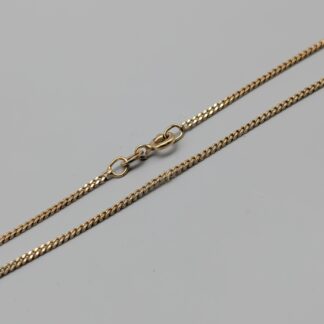 40.5cm Curb Chain in Gilded Silver S925 2.77g
