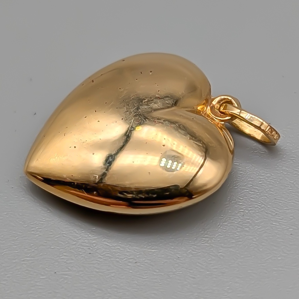 Boliden Pendant in Gold Heart 18K 1.06g 19mm
