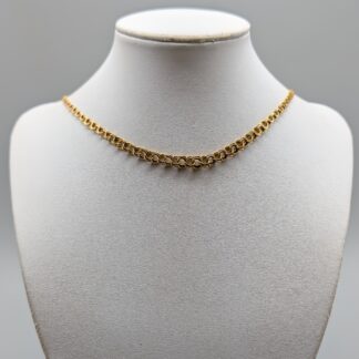 45.5cm Graduated Bismarck Chain in Gold 18K 8.99g