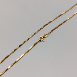 45cm Box Chain in Gold 18K 4.69g