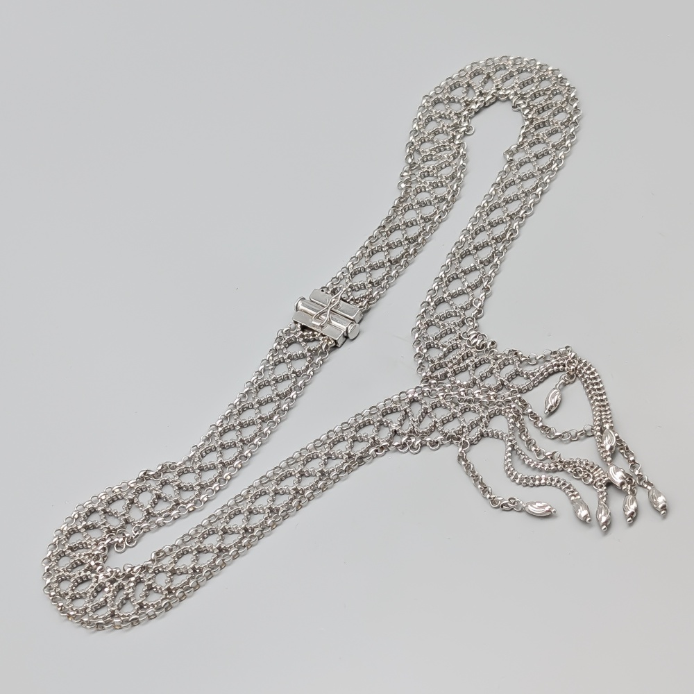 42cm Necklace in White Gold 18K 41.3g - Image 2
