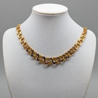 45cm Graduated Bismarck Chain in Gold 18K 60.11g