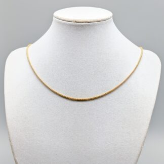 43cm Necklace in Gold 18K 3.79g