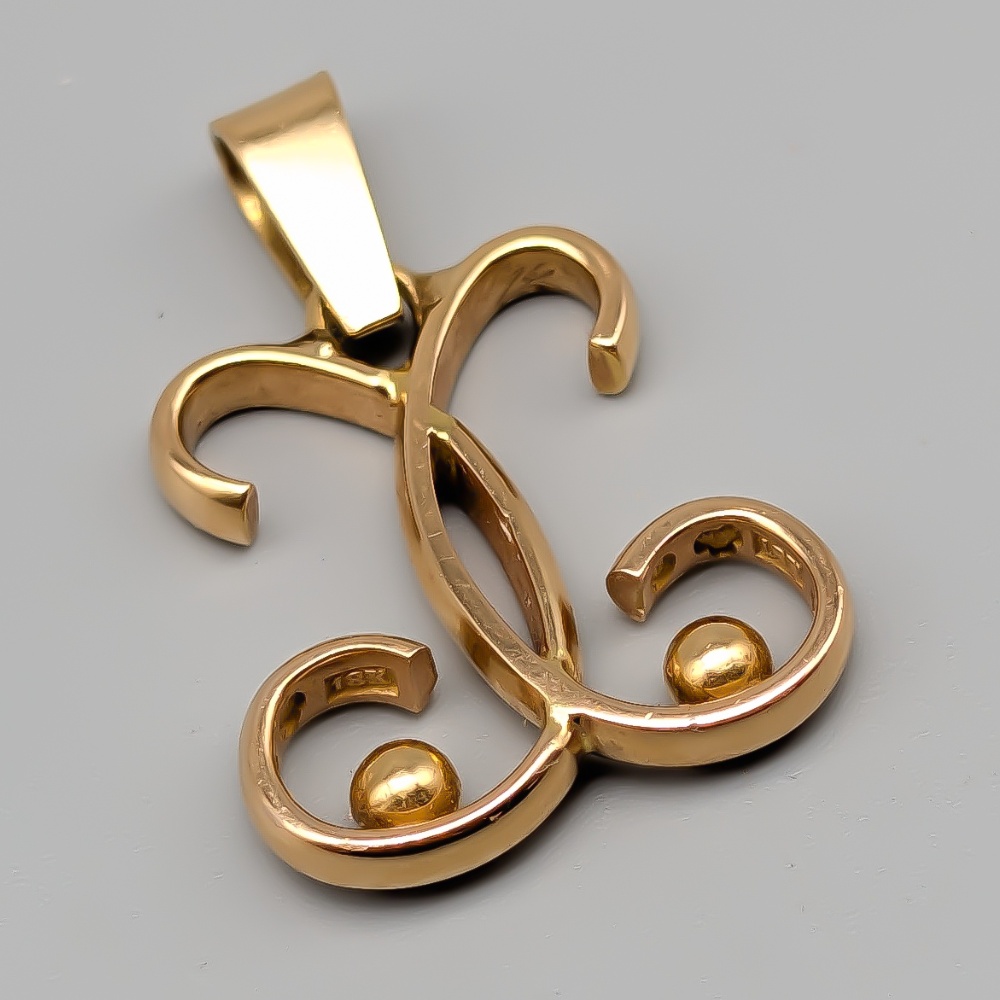 Pendant in Gold 18K 7.94g 26mm