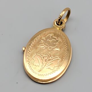 Pendant in Gold Locket 18K 3.8g 25mm