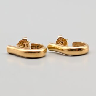 Earrings in Gold 18K 5.06g 17mm
