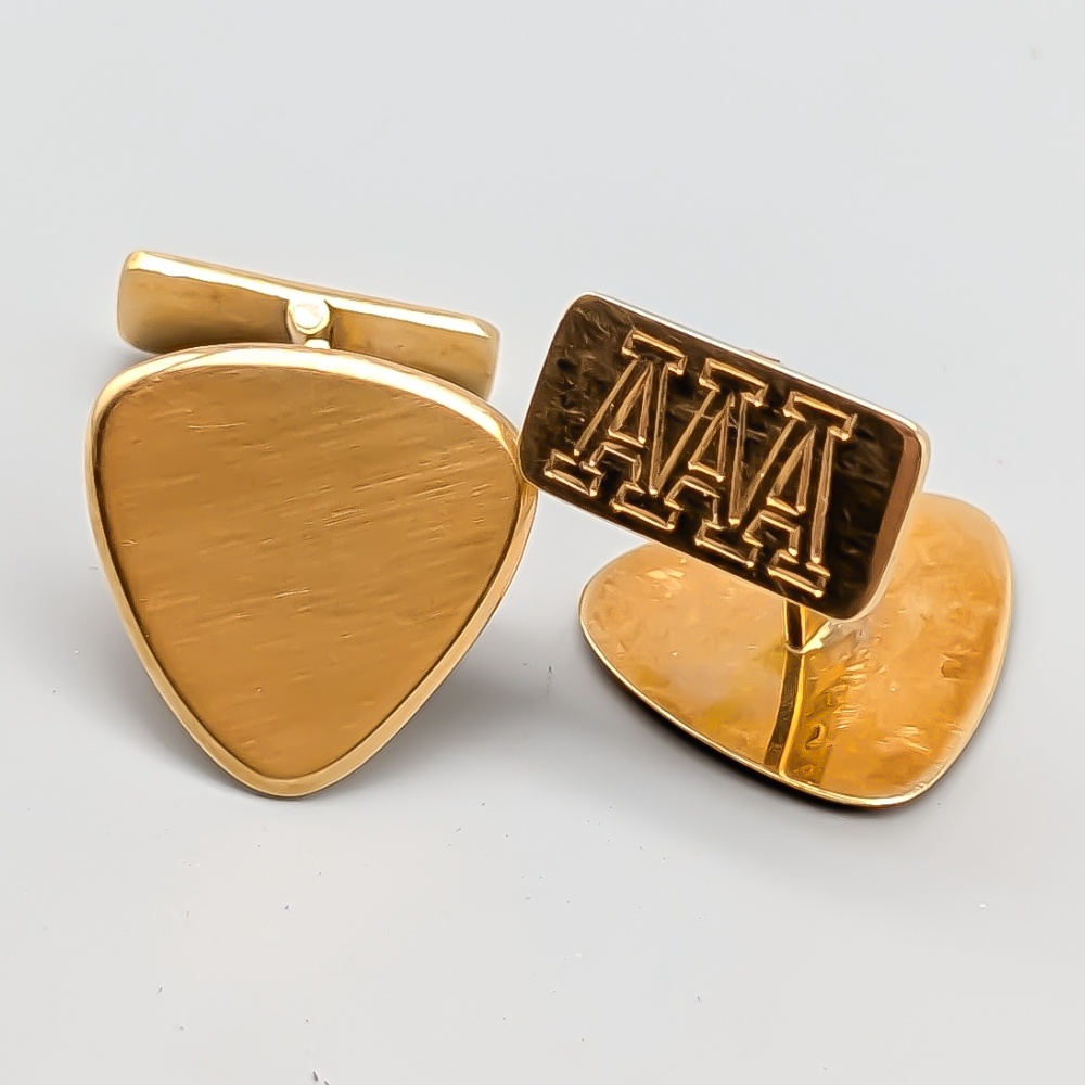 Cufflinks in Gold 18K 15.54g 20mm - Image 2