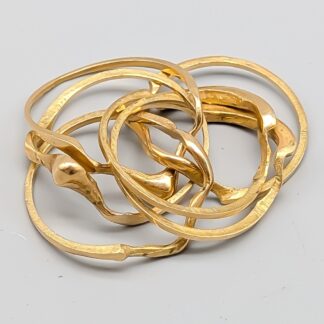 Puzzle Ring in Gold 18K 11.19g 19.5mm