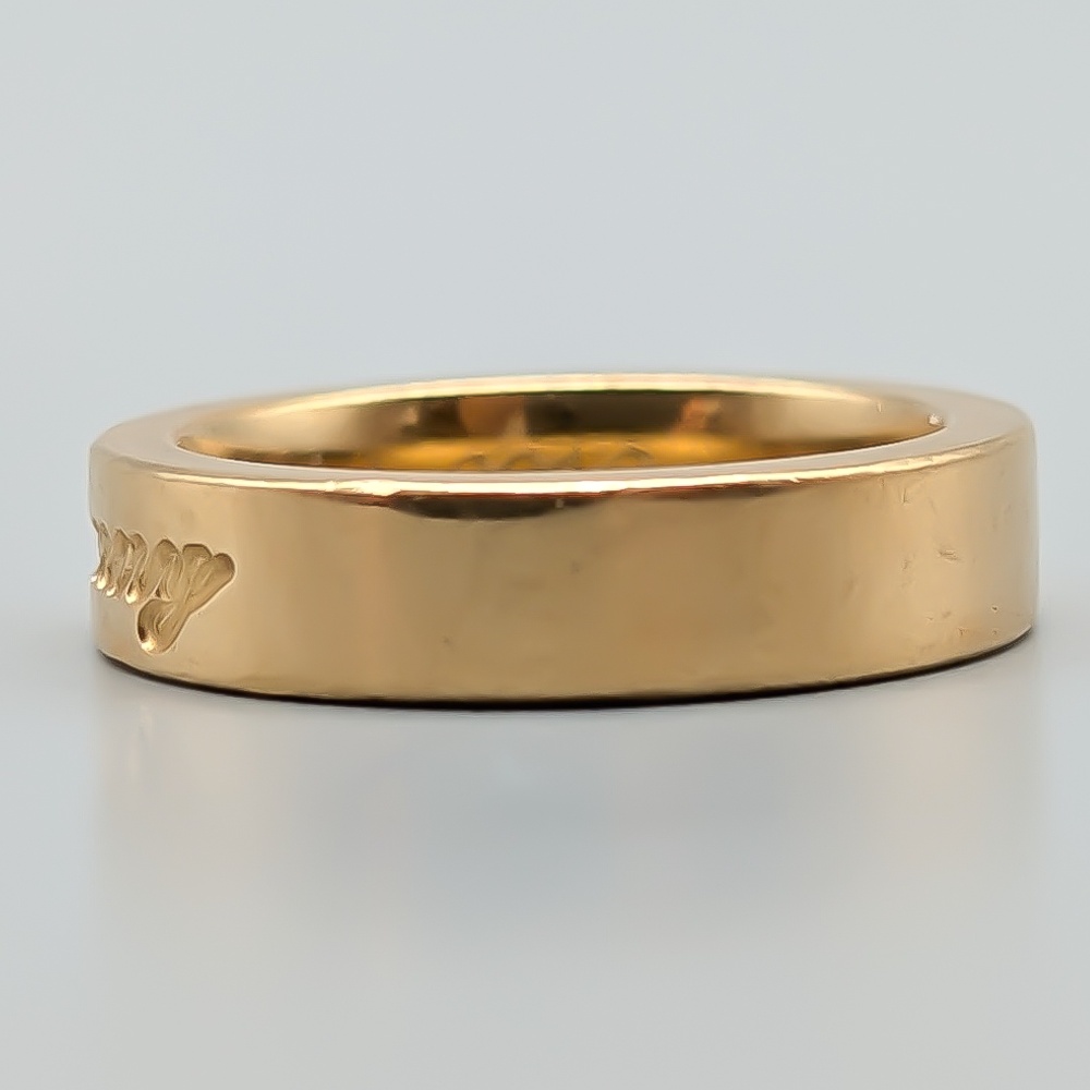 Schalins Ring in Gold with Namn Jonny 18K 10.53g 17.25mm - Image 3