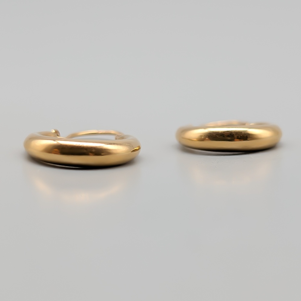 Hoops in Gold 18K 2.02g 22mm