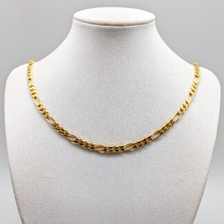 52cm Figaro Chain in Gold 18K 35.15g
