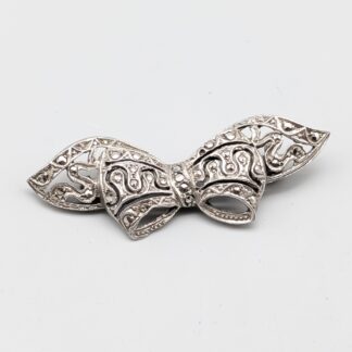 Brooch in Silver with Marcasites S830 4.97g 45mm