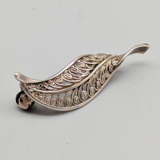 Brooch in Silver Leaf S830 1.75g 32mm