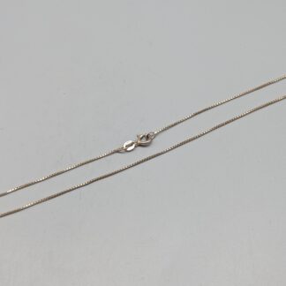 39cm Box Chain in Silver S925 1.53g