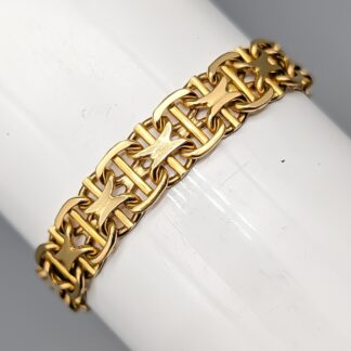 19cm X-Chain with Stav in Gold 18K 20.28g