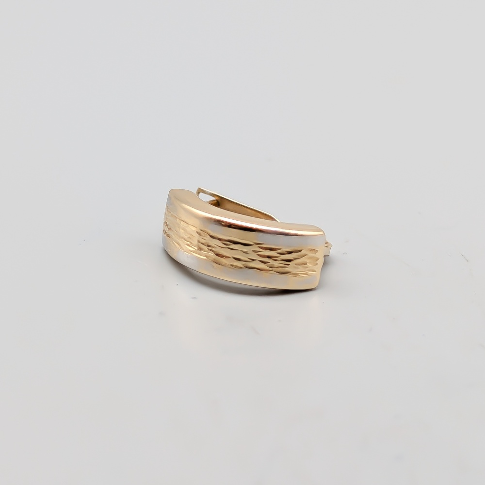 Single Earring in Gold 14K 0.7g 15mm