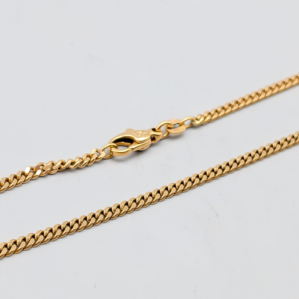50cm Balestra Curb Chain in Gold 18K 13.89g