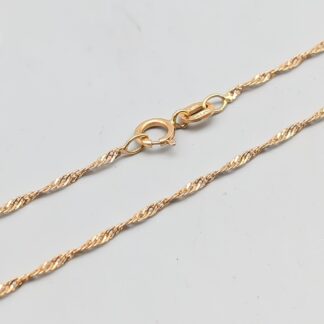 41.5cm Singapore Chain in Gold 18K 1.36g