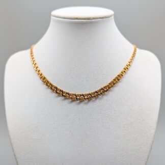 43.5cm Graduated Bismarck Chain in Gold 18K 15.12g